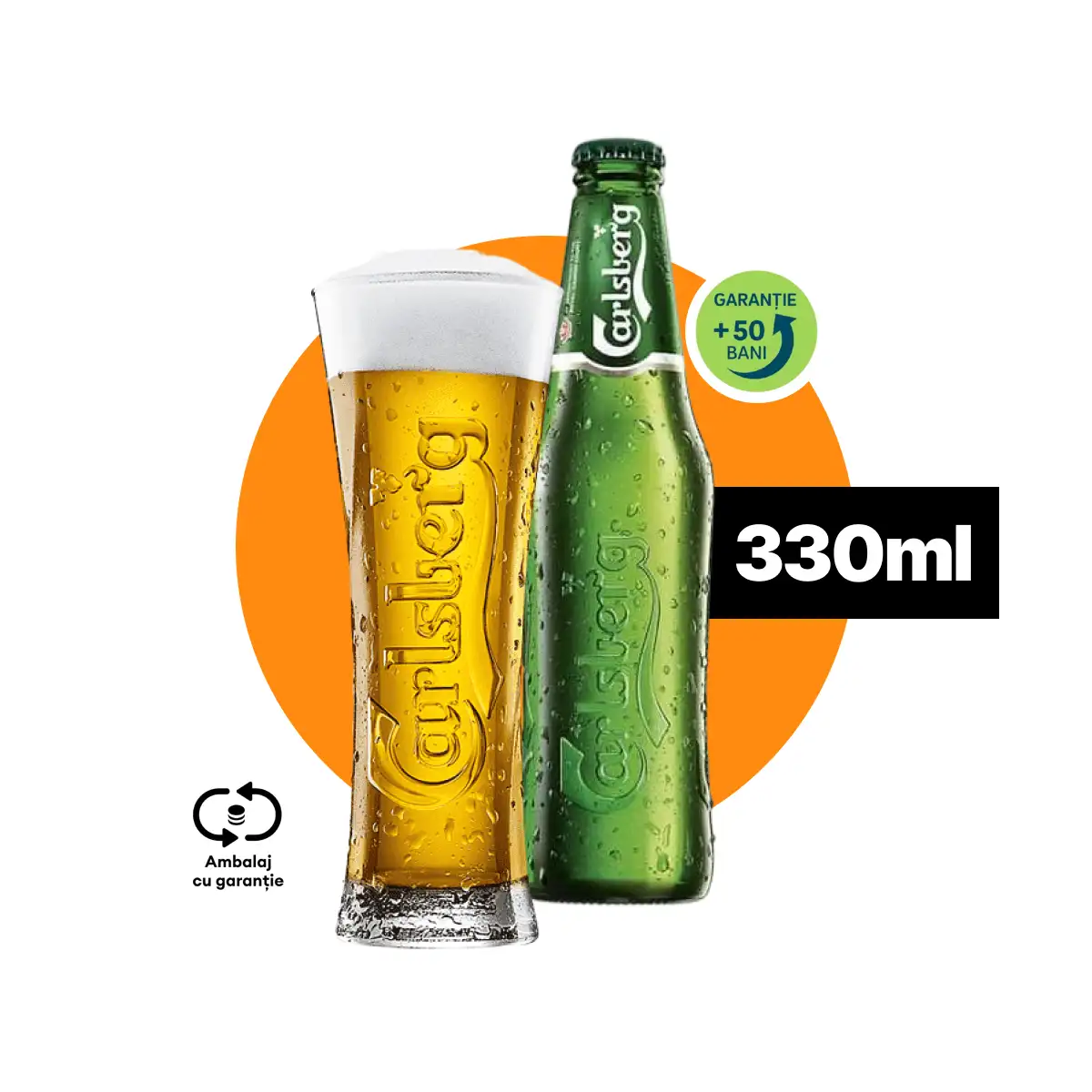 Pils danez, 5,2% alcool. Se bea rece, fără discuții.