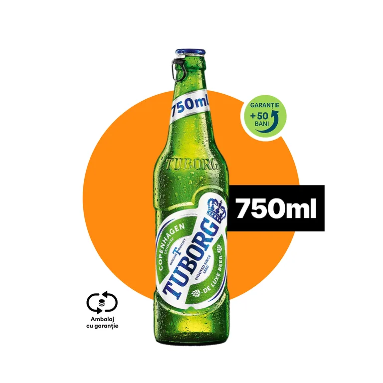 Bere Tuborg 750mlTake and Eat