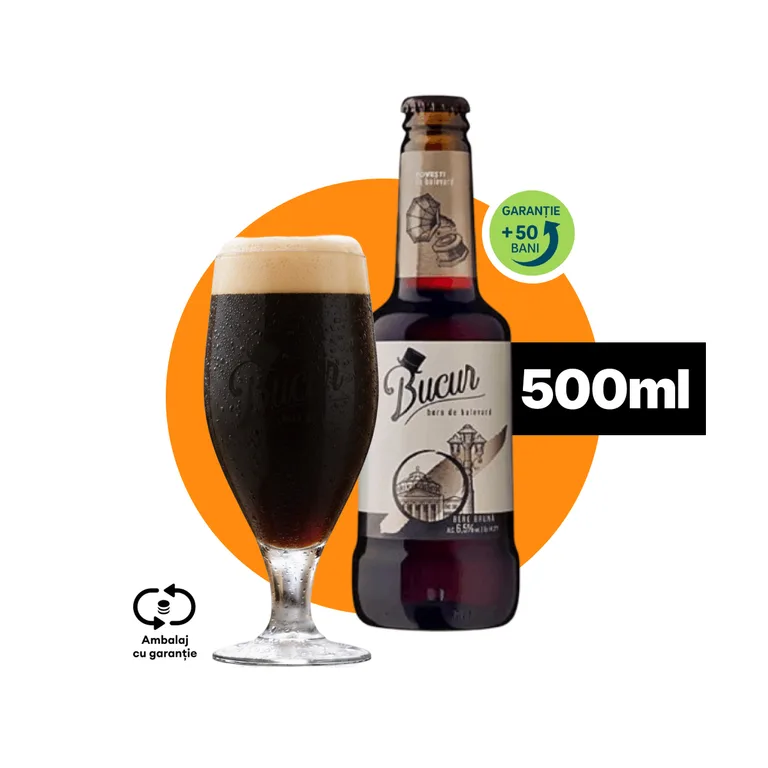Bucur bere bruna 330ml Take and Eat