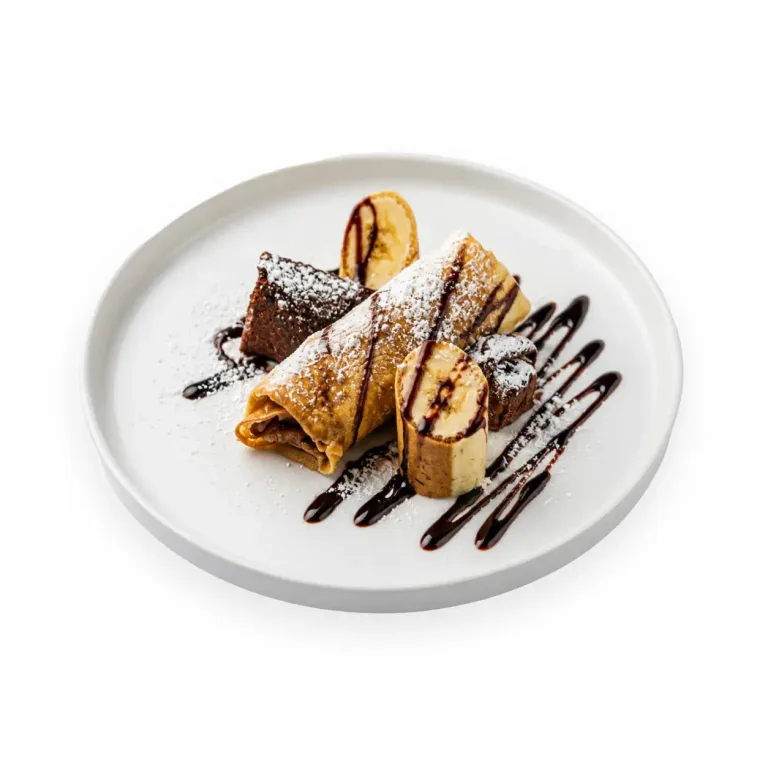 Clătite cu Nutella și banane